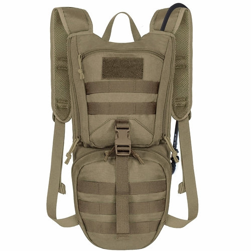 Tactical Hydration Backpack – 2.5L Bladder with Thermal Insulation