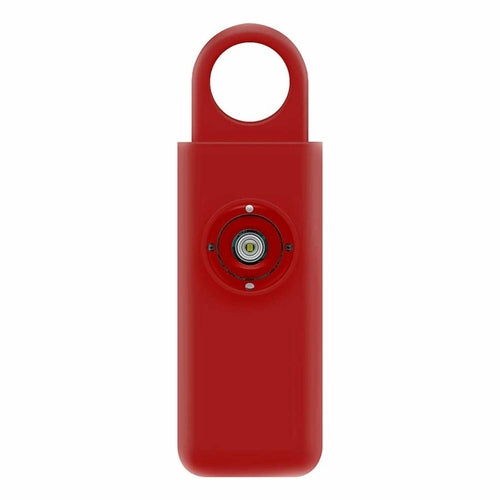 Portable Personal Safety Alarm – 125dB Flashing Keychain