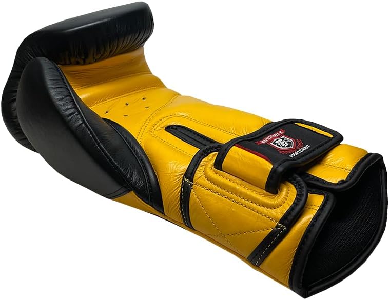 Invincible Fight Gear Leather Training Gloves – Hook & Loop