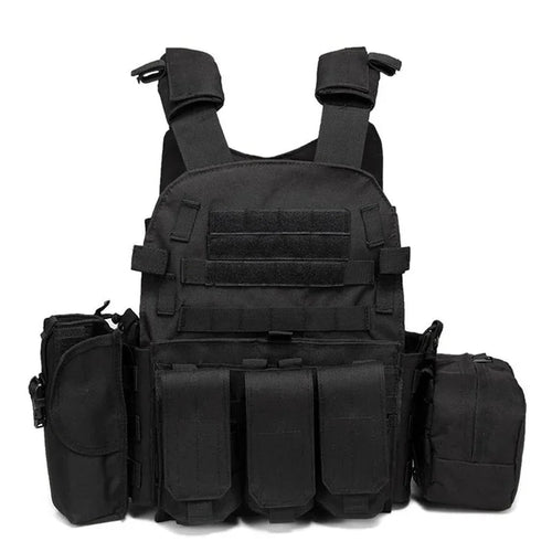 Military Tactical Vest – Adjustable Body Armor