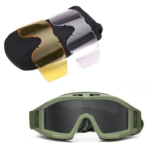 Explosion Proof Tactical Goggles – Anti-Impact Eye Protection