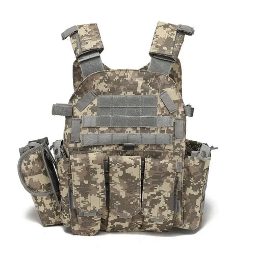 Military Tactical Vest – Adjustable Body Armor