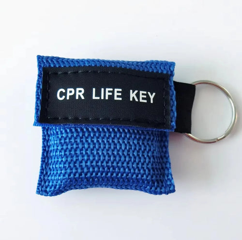 Emergency CPR Face Shield Mask – Portable Keychain Safety Tool