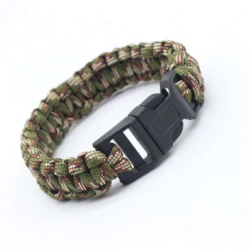 Paracord Survival Bracelet – 7-Core Outdoor Emergency Tool
