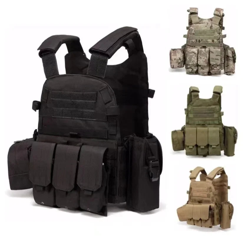 Military Tactical Vest – Adjustable Body Armor