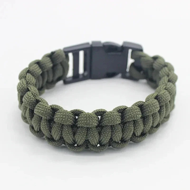 Paracord Survival Bracelet – 7-Core Outdoor Emergency Tool