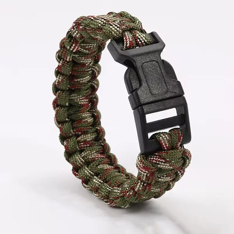 Paracord Survival Bracelet – 7-Core Outdoor Emergency Tool