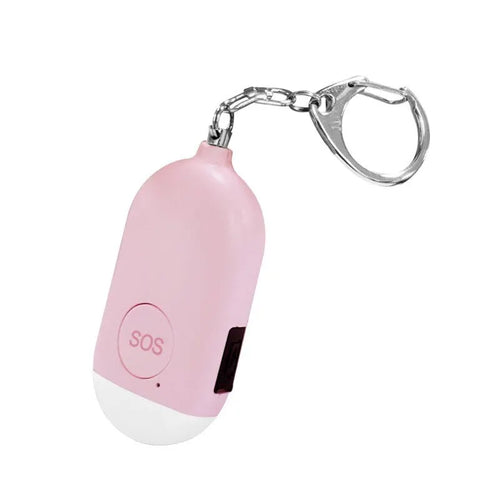 Kids & Elderly Personal SOS Alarm Keychain – 130dB Safety Siren