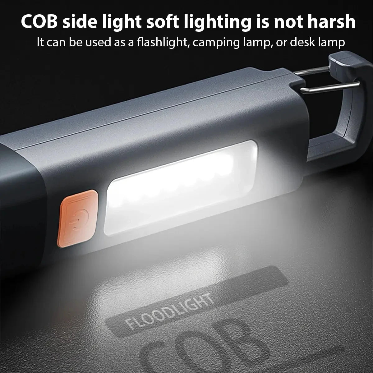 Super Bright COB Side Lights LED XPE Mini Portable Torch