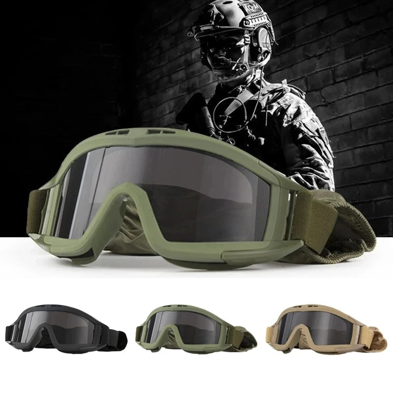 Explosion Proof Tactical Goggles – Anti-Impact Eye Protection
