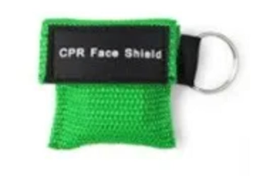 Emergency CPR Face Shield Mask – Portable Keychain Safety Tool