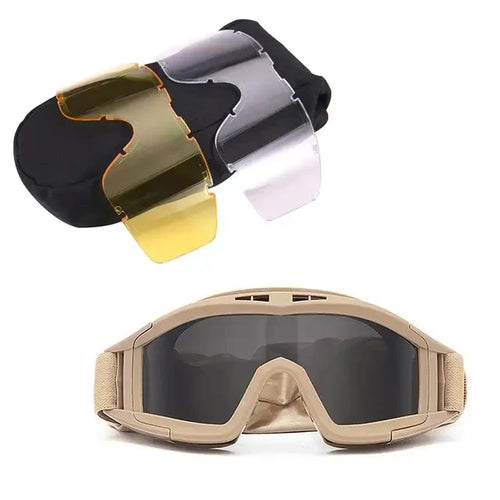 Explosion Proof Tactical Goggles – Anti-Impact Eye Protection