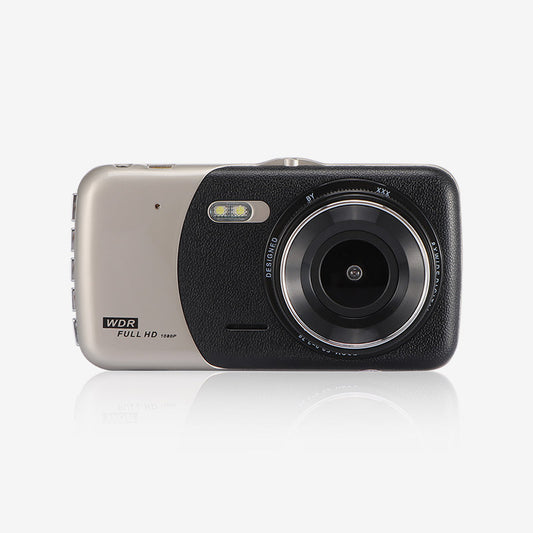 4" Dual Lens 1080P FHD Dash Camera – Front & Rear