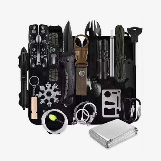 Ultimate 31-in-1 Emergency Survival Kit for Camping & Outdoors