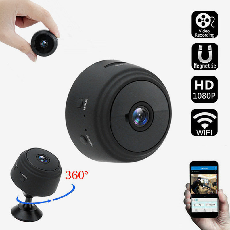 Mini Camera Sensor Night Vision Home Security Camera - A9 HD 1080P
