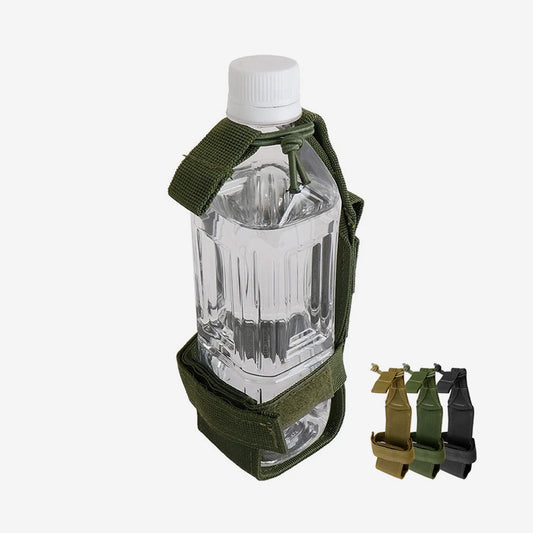 MOLLE Water Bottle Holder – Adjustable Nylon Outdoor Pouch