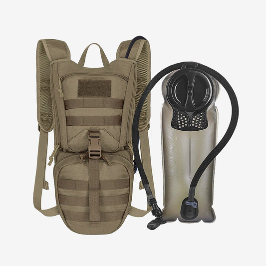 Tactical Hydration Backpack – 2.5L Bladder with Thermal Insulation