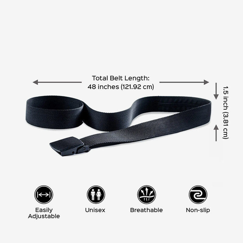 Travel Cash Anti-Theft Belt – Hidden Money Waist Bag