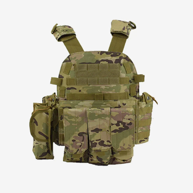 Military Tactical Vest – Adjustable Body Armor