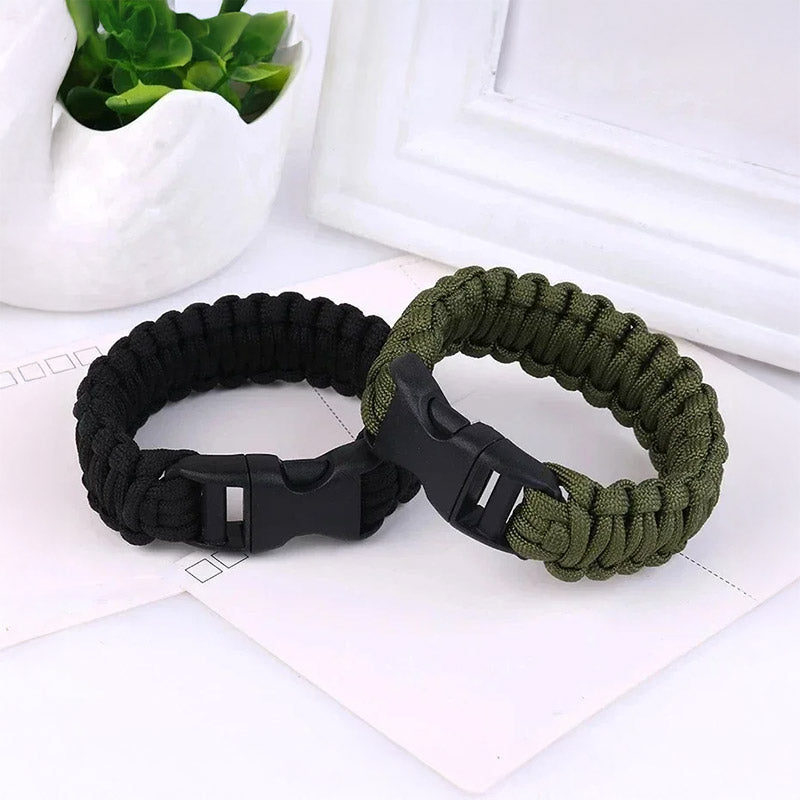 Paracord Survival Bracelet – 7-Core Outdoor Emergency Tool