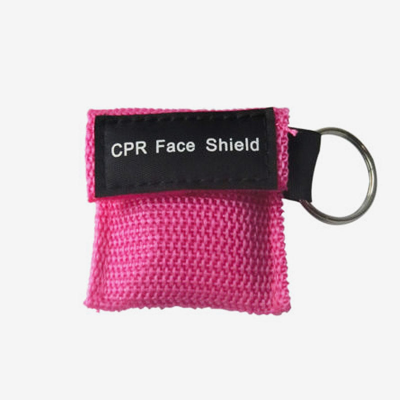 Emergency CPR Face Shield Mask – Portable Keychain Safety Tool