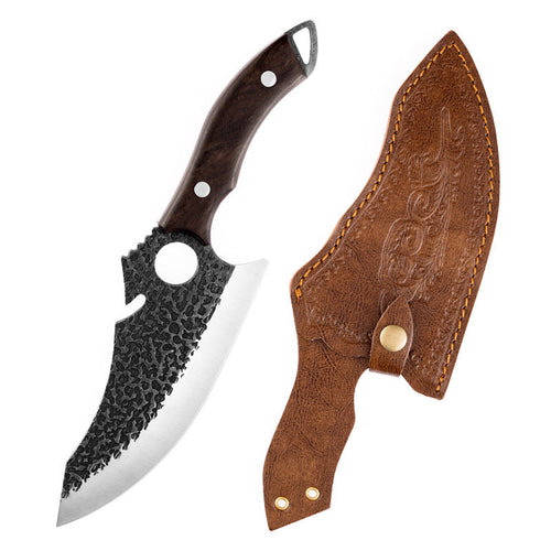 Tactical Knife – Steel Forging Ring Kitchen & Outdoor Tool