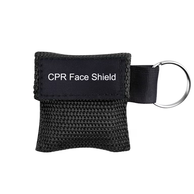 Emergency CPR Face Shield Mask – Portable Keychain Safety Tool