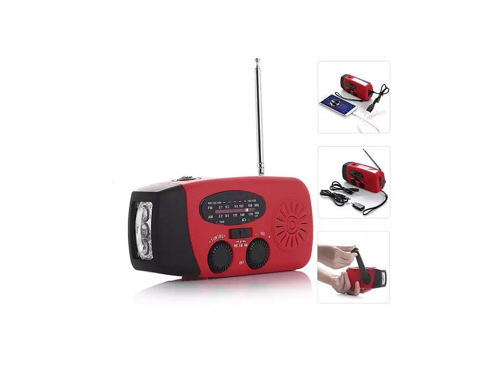 StormSafe Emergency Charger – Phone, Flashlight & Weather Radio