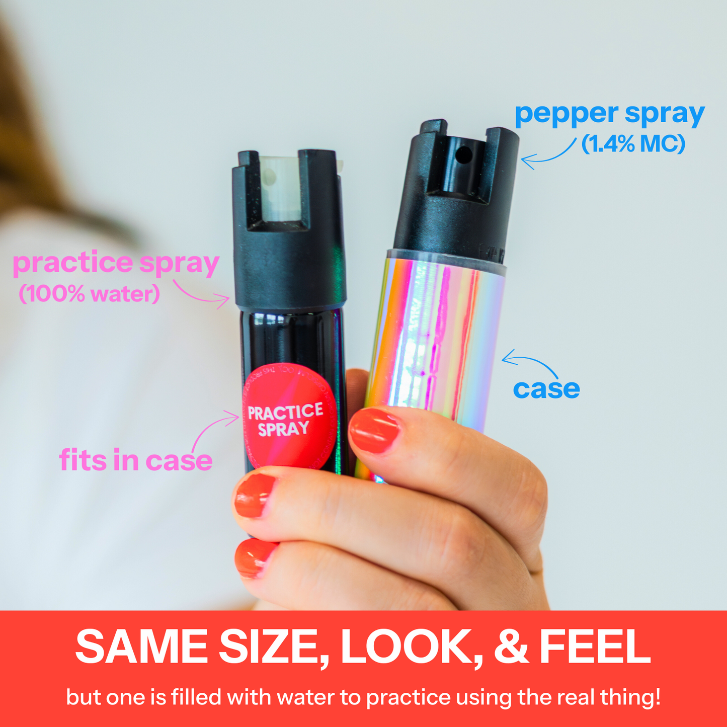Self-Defense Spray Starter Pack – Pepper & Practice Spray