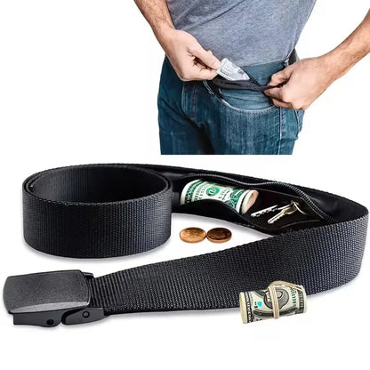 Hidden Travel Money Belt with Anti-Theft Pouch