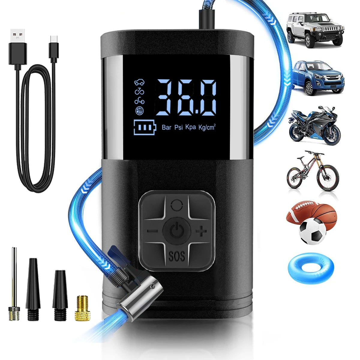 150 PSI Cordless Tire Inflator