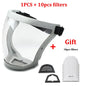Splashproof Face Shield with Anti-Fog Lens