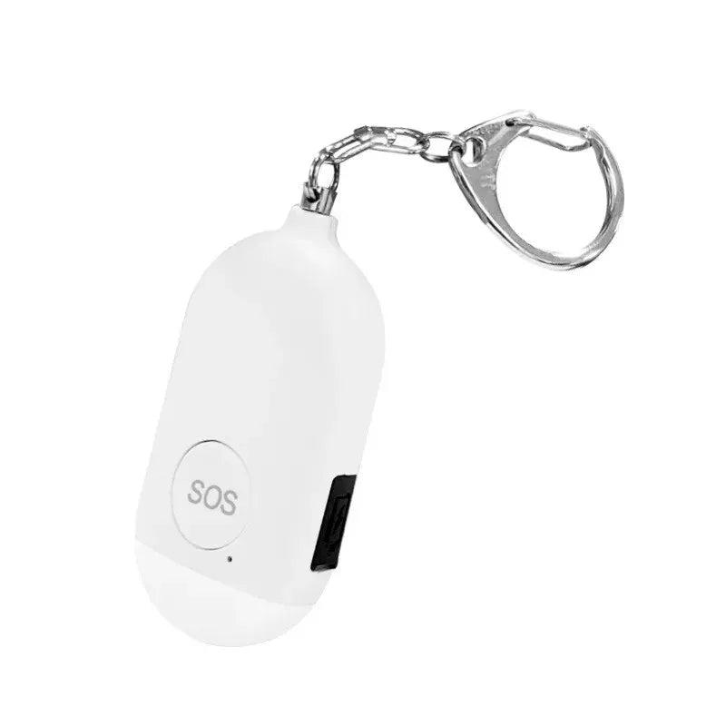 Personal Safety Alarm Keychain with LED Light