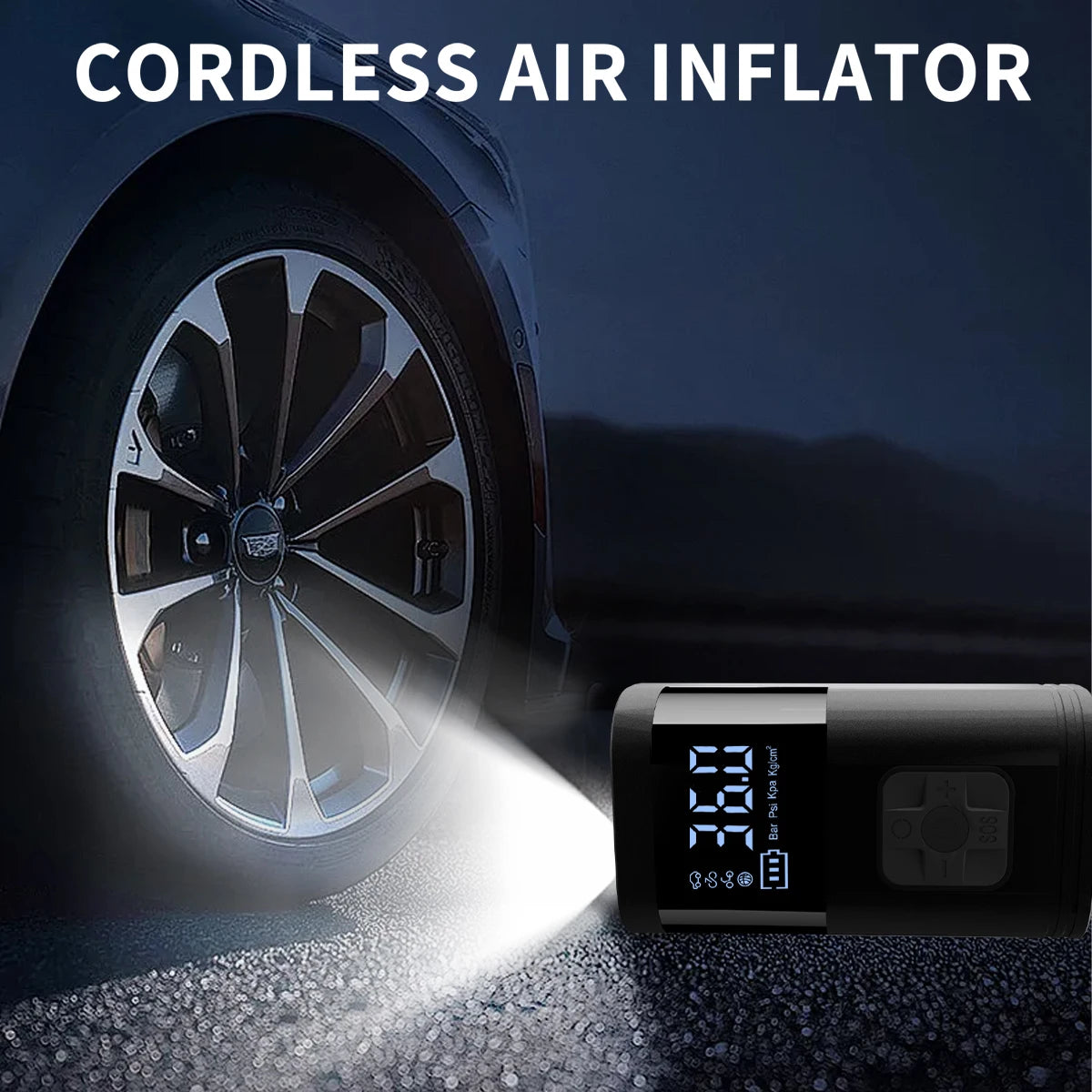 150 PSI Cordless Tire Inflator