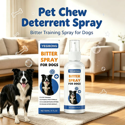 Bitter Anti-Chew Training Spray for Dogs &amp; Cats