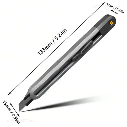 Retractable Mini Utility Knife with Safety Lock