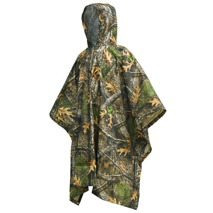 Waterproof Camouflage Tactical Poncho Raincoat