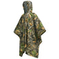 Waterproof Camouflage Tactical Poncho Raincoat
