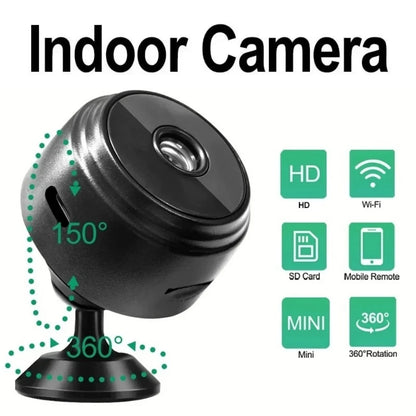 A9 Mini WiFi Security Camera with Night Vision