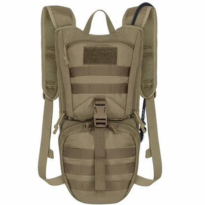 Tactical Hydration Backpack – 2.5L Bladder with Thermal Insulation