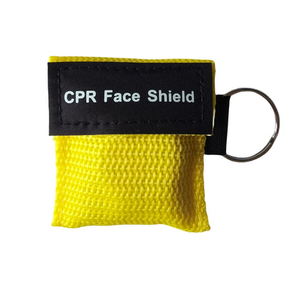 Keychain CPR Face Shield with One-Way Valve