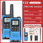 Long-Range Two-Way Radio Set with NOAA Weather Alert