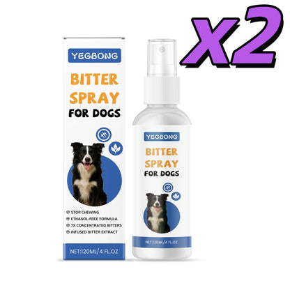Bitter Anti-Chew Training Spray for Dogs &amp; Cats