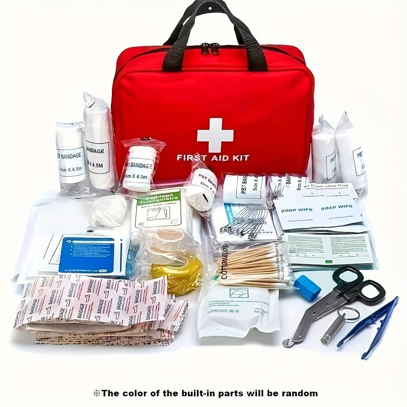 Compact Trauma First Aid Kit for Home, Car & Outdoors