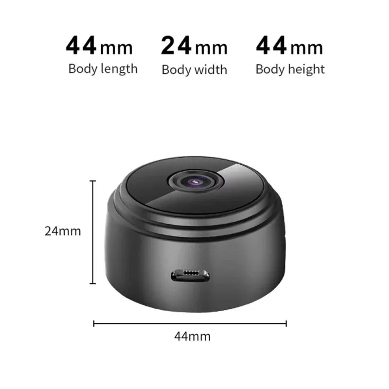 A9 Mini WiFi Security Camera with Night Vision