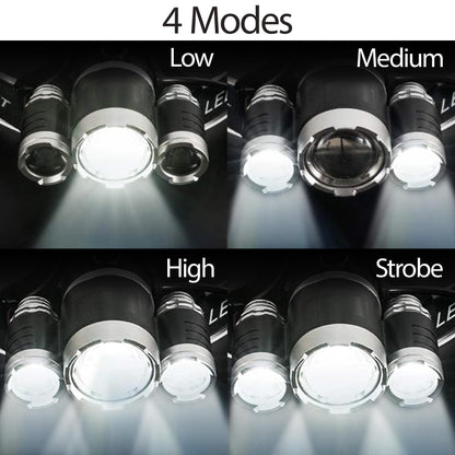 Ultra-Bright Tactical LED Headlamp – Camping & Hunting