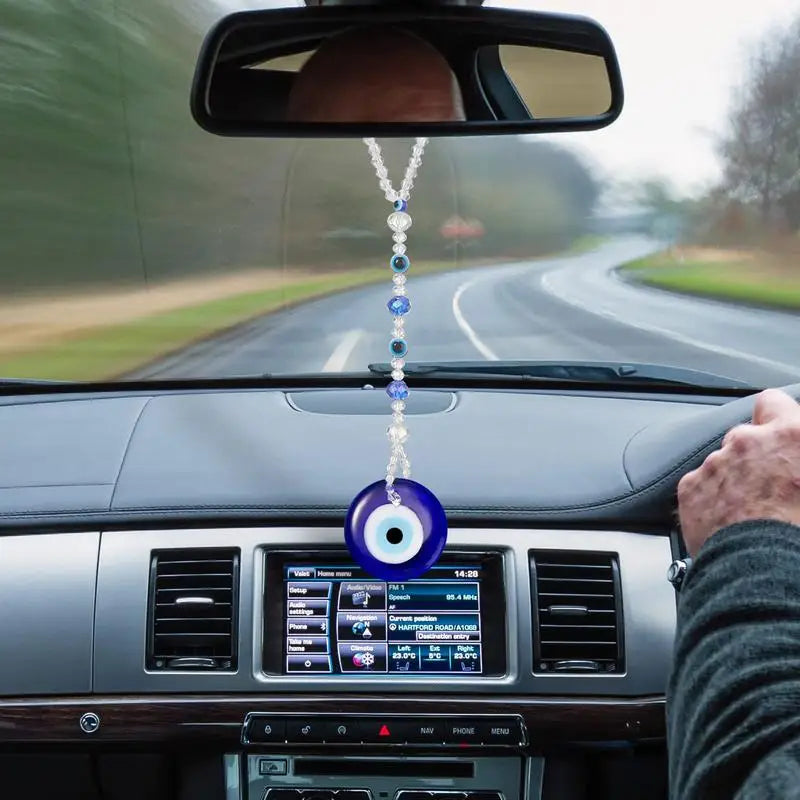 Evil Eye Rear View Mirror Charm