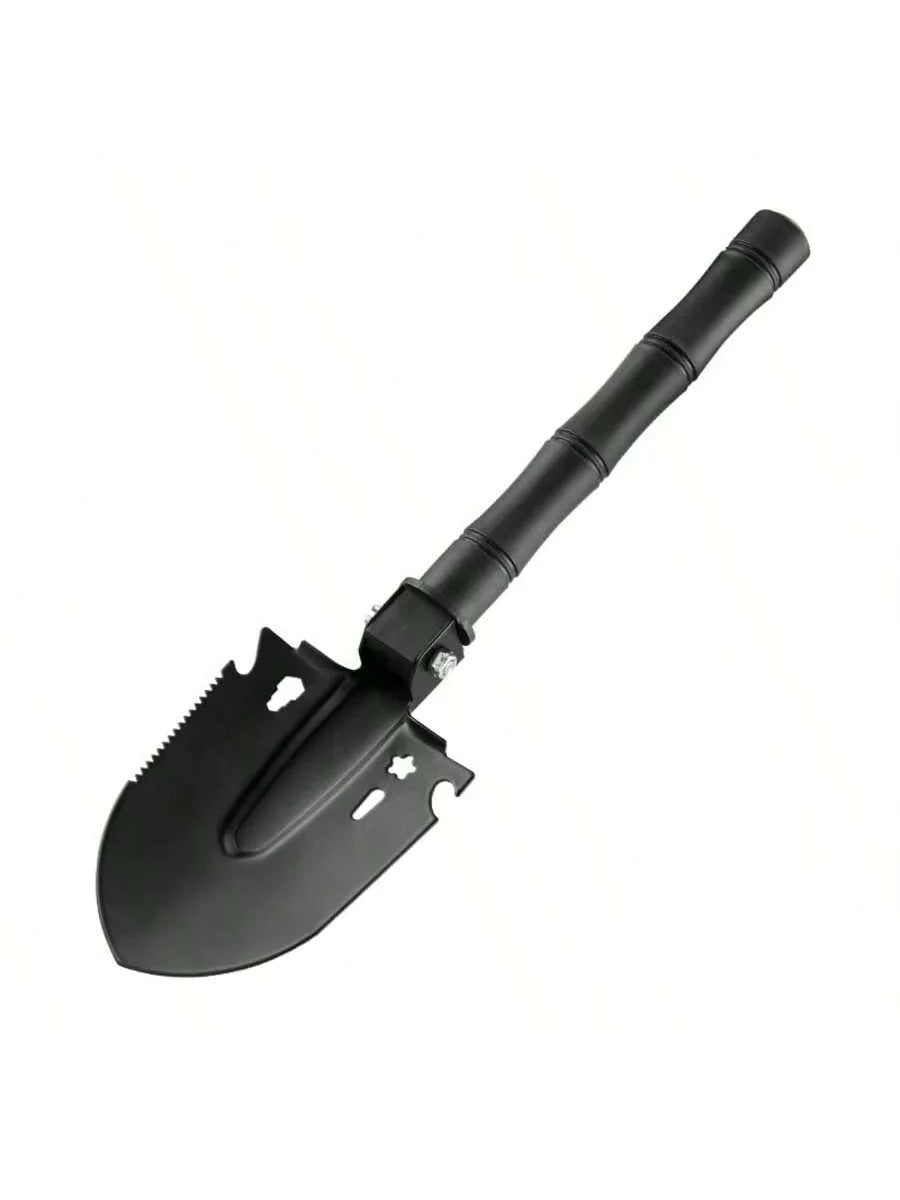 Folding Multi-Tool Camping Shovel with Compass