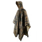 Waterproof Camouflage Tactical Poncho Raincoat