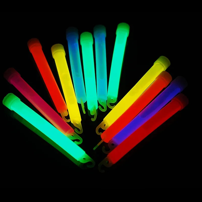 Glow Sticks with Hook for Camping &amp; Emergency Use